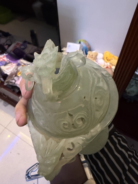 古玩玉器香薰爐真品鑒賞圖