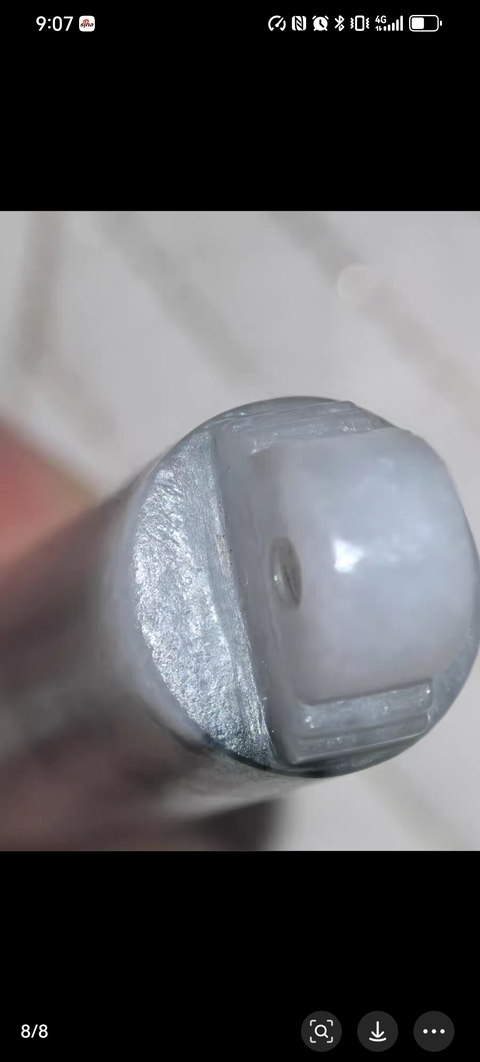 古玩玉器翡翠雕“素紋翎管”真品鑒賞圖