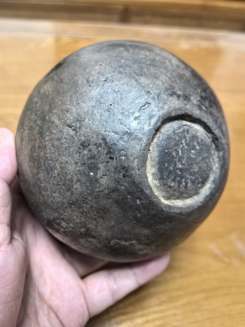 古玩陶瓷陶雙耳罐真品鑒賞圖