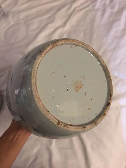 古玩陶瓷嬰戲紋粉彩罐真品鑒賞圖