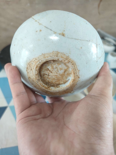 古玩陶瓷臥足洗真品鑒賞圖