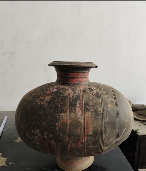 古玩陶瓷鴨蛋罐真品鑒賞圖