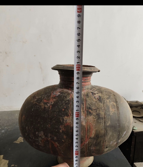 古玩陶瓷鴨蛋罐真品鑒賞圖