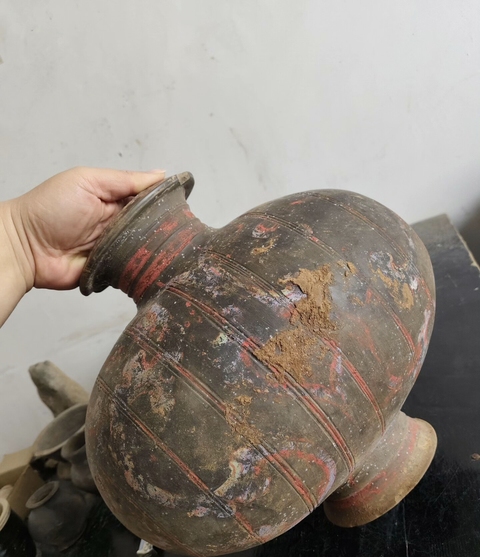 古玩陶瓷鴨蛋罐真品鑒賞圖