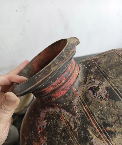 古玩陶瓷鴨蛋罐真品鑒賞圖