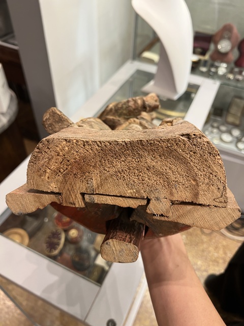 古玩雜項木雕造像真品鑒賞圖