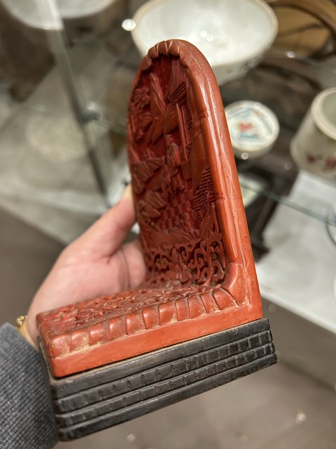 古玩雜項(xiàng)書擋真品鑒賞圖