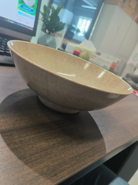 古玩陶瓷哥釉大碗真品鑒賞圖
