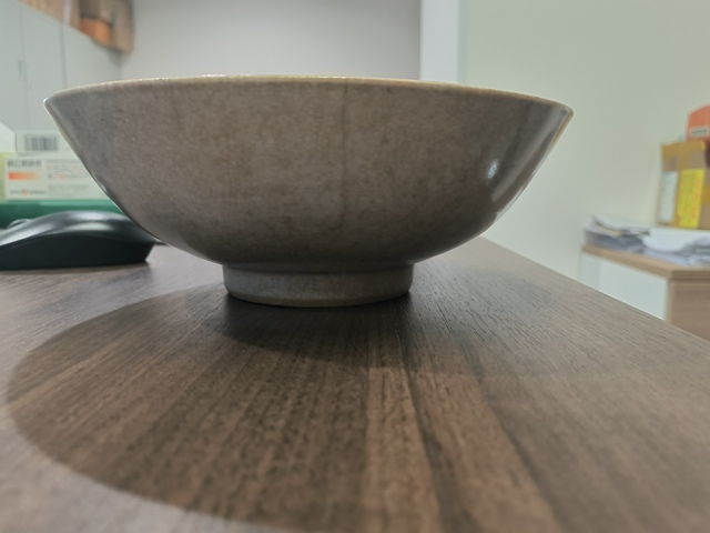 古玩陶瓷哥釉大碗真品鑒賞圖