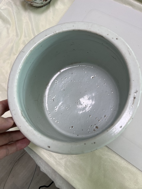 古玩陶瓷青花龍紋香爐真品鑒賞圖