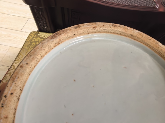古玩陶瓷雙象鼻耳花卉紋粉彩瓶真品鑒賞圖