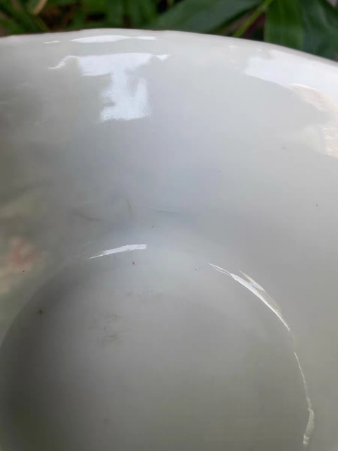 古玩陶瓷粉彩蘆雁圖杯真品鑒賞圖