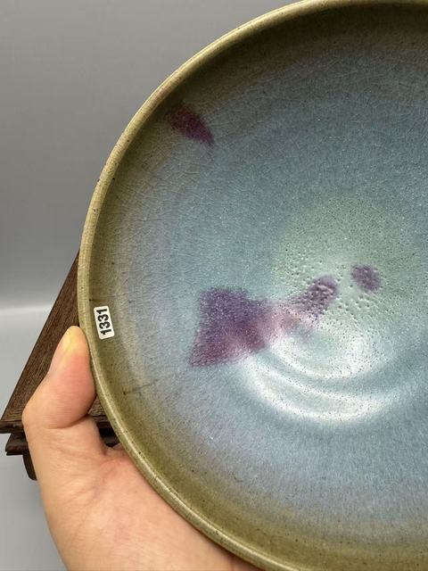 古玩陶瓷鈞窯碗拍賣，當前價格28000元