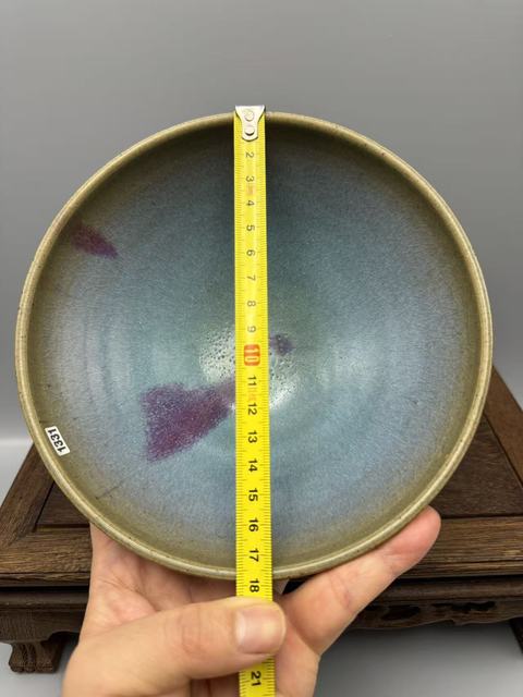 古玩陶瓷鈞窯碗拍賣，當前價格28000元