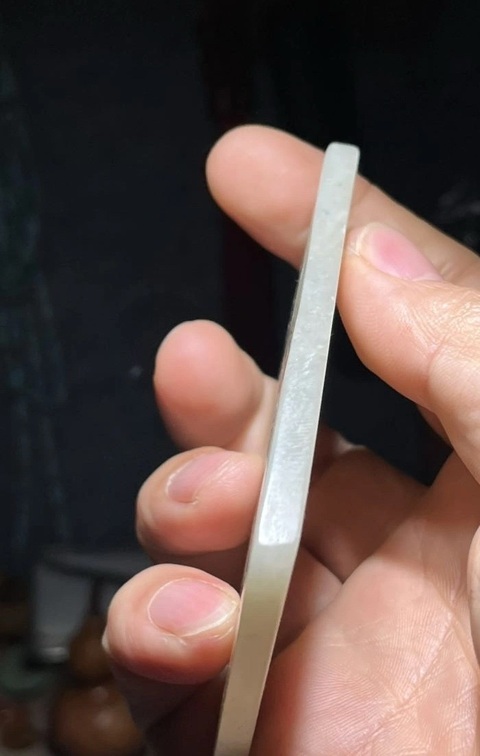 古玩玉器板子真品鑒賞圖