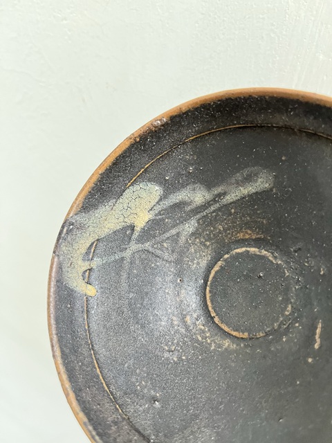 古玩陶瓷吉州窯月影梅茶盞真品鑒賞圖
