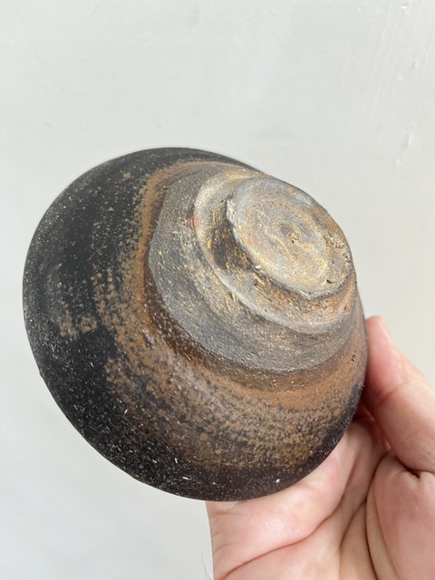 古玩陶瓷吉州窯月影梅茶盞真品鑒賞圖