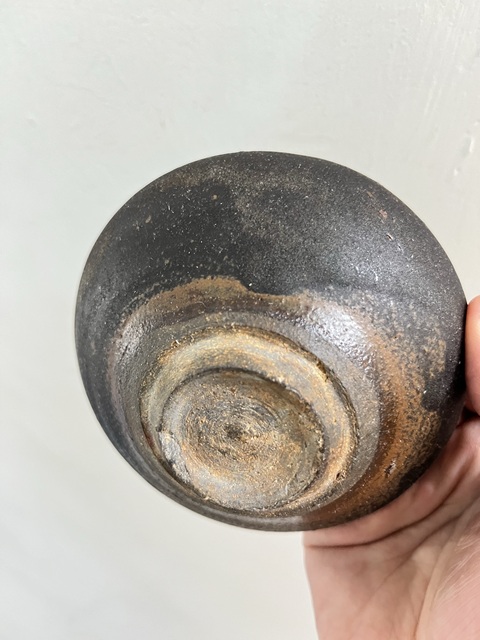 古玩陶瓷吉州窯月影梅茶盞真品鑒賞圖