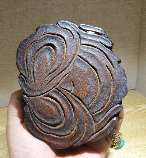 古玩雜項竹雕佛造像真品鑒賞圖