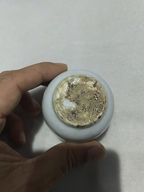 古玩陶瓷白釉蓮子罐拍賣,當前價格3500元