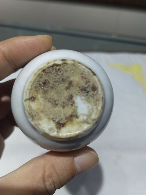 古玩陶瓷白釉蓮子罐拍賣,當前價格3500元