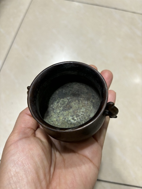 古玩銅器爐子真品鑒賞圖