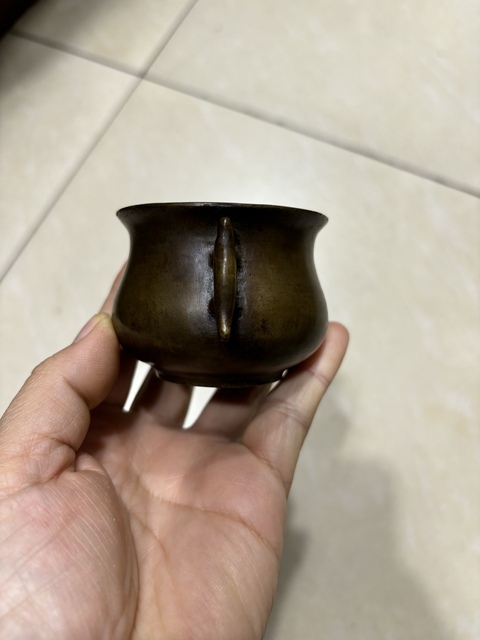 古玩銅器爐子真品鑒賞圖