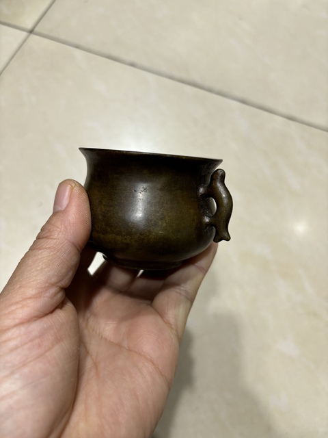 古玩銅器爐子真品鑒賞圖