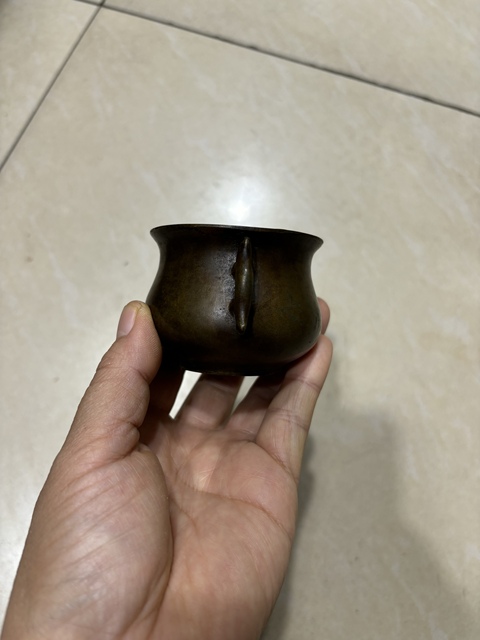 古玩銅器爐子真品鑒賞圖