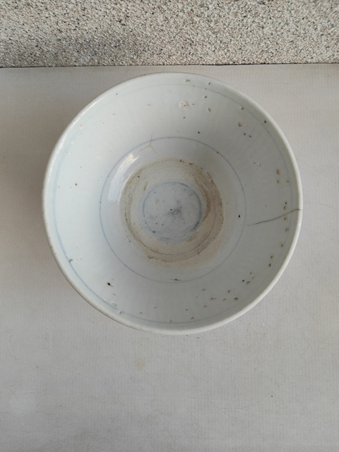 古玩陶瓷清早期青花碗拍賣，當(dāng)前價(jià)格450元