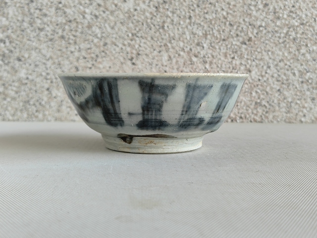 古玩陶瓷吉語紋青花碗拍賣，當前價格398元