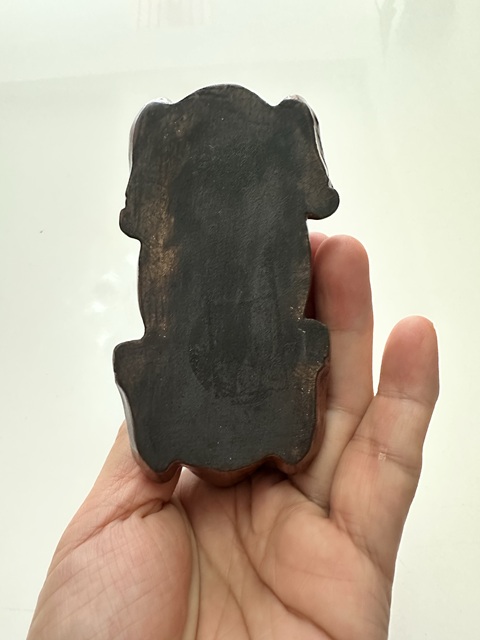 古玩陶瓷紫金釉駱駝真品鑒賞圖