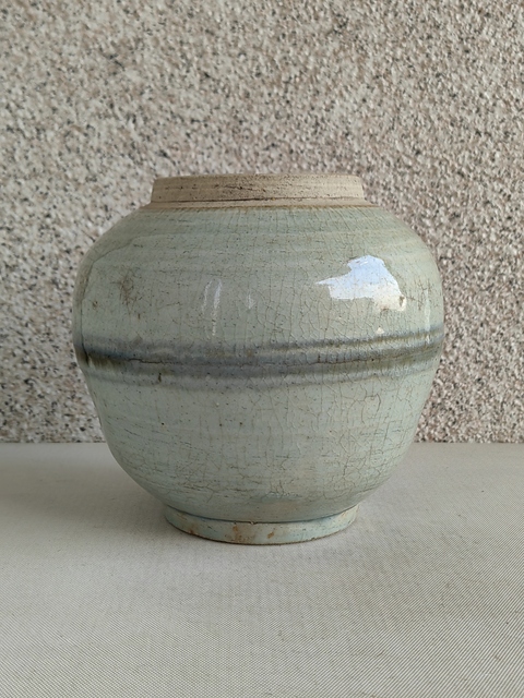 古玩陶瓷明末清初青花罐拍賣，當前價格680元