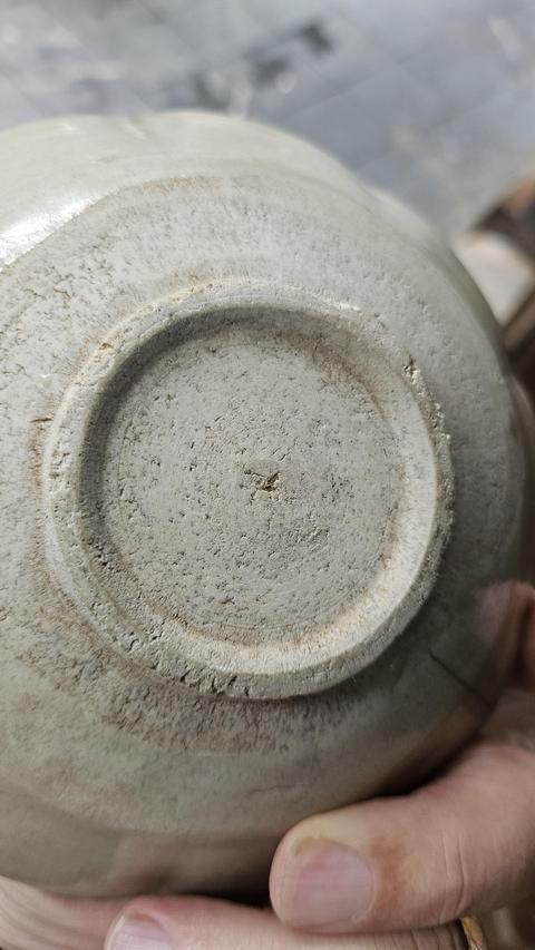 古玩陶瓷青白釉葵口盤真品鑒賞圖