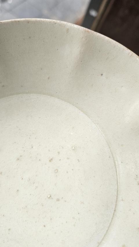 古玩陶瓷青白釉葵口盤真品鑒賞圖