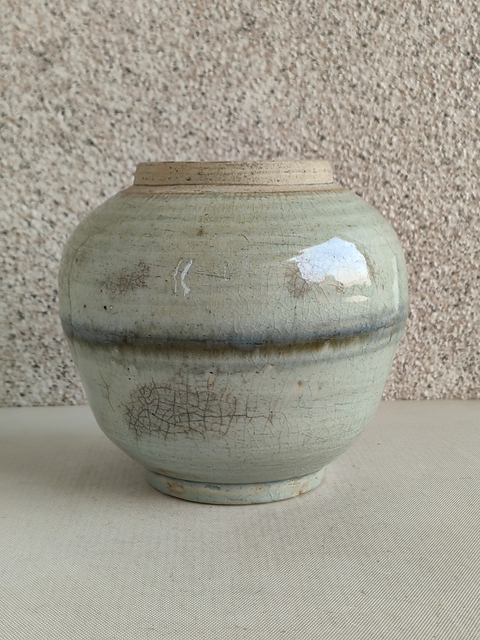 古玩陶瓷明末清初青花罐拍賣，當前價格680元