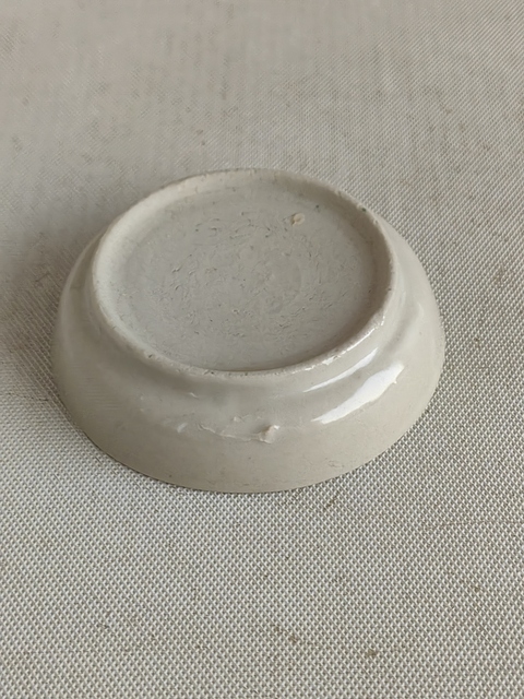 古玩陶瓷紅綠彩福字盤拍賣，當前價格220元
