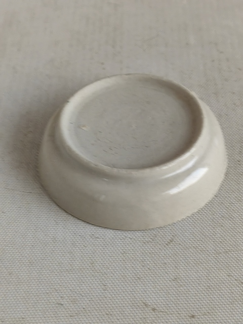 古玩陶瓷紅綠彩福字盤拍賣，當前價格220元
