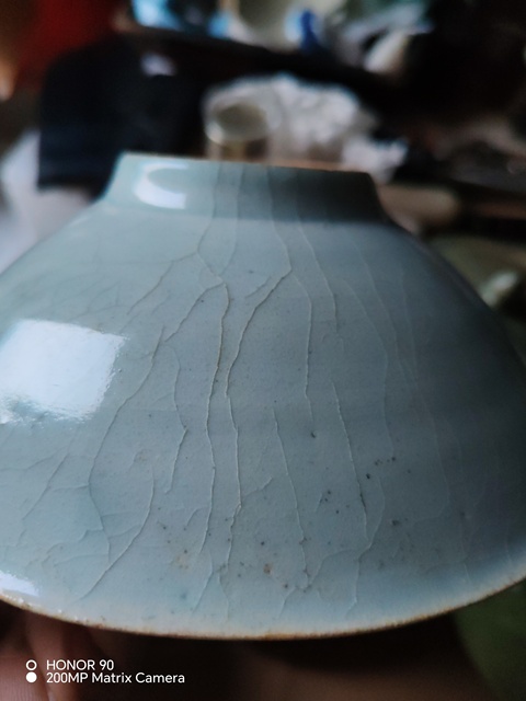 古玩陶瓷宋代·青白釉刻魚紋碗 真品鑒賞圖
