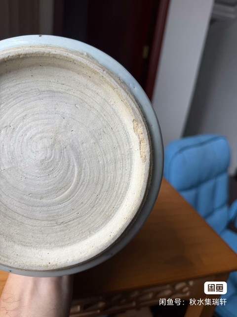 古玩陶瓷晚清青花雙龍戲珠大香爐拍賣，當前價格888元