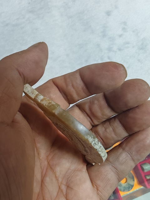古玩玉器仿古做舊玉龍型件真品鑒賞圖