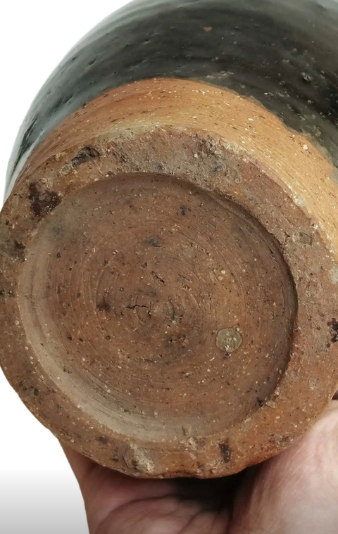 古玩陶瓷磁州窯黑釉梅瓶真品鑒賞圖