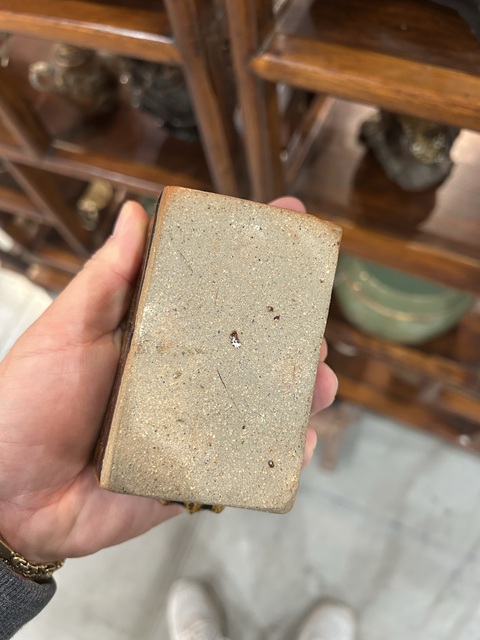 古玩陶瓷石灣鈞釉香爐真品鑒賞圖