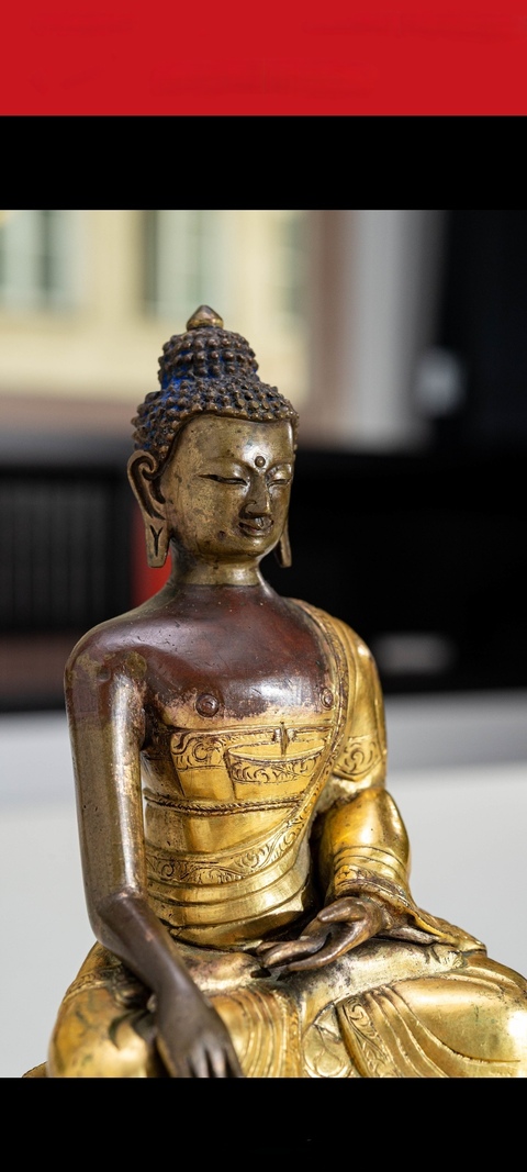 古玩銅器造像真品鑒賞圖