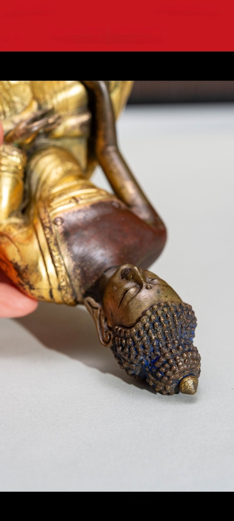 古玩銅器造像真品鑒賞圖