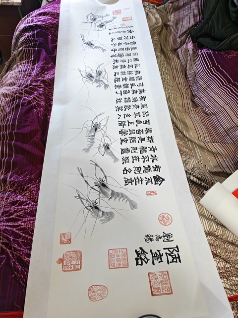 古玩字畫陋室銘詩意圖真品鑒賞圖