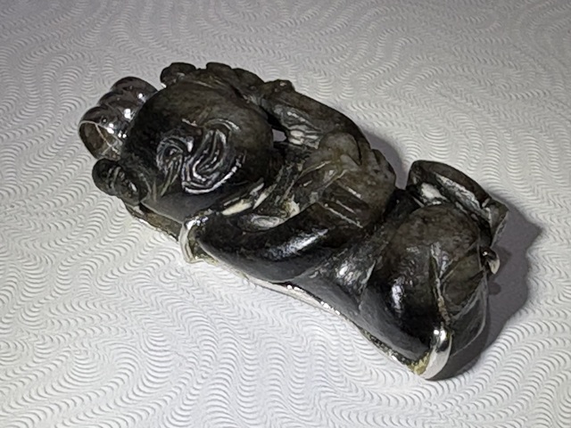 古玩玉器玉童子真品鑒賞圖