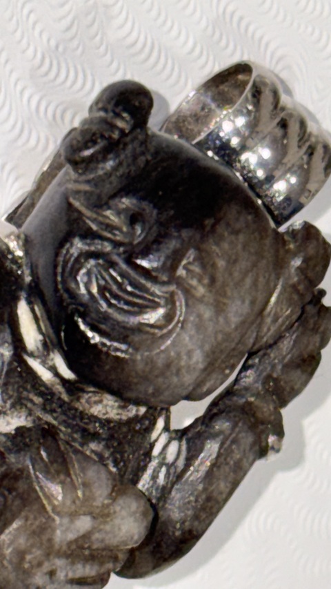 古玩玉器玉童子真品鑒賞圖