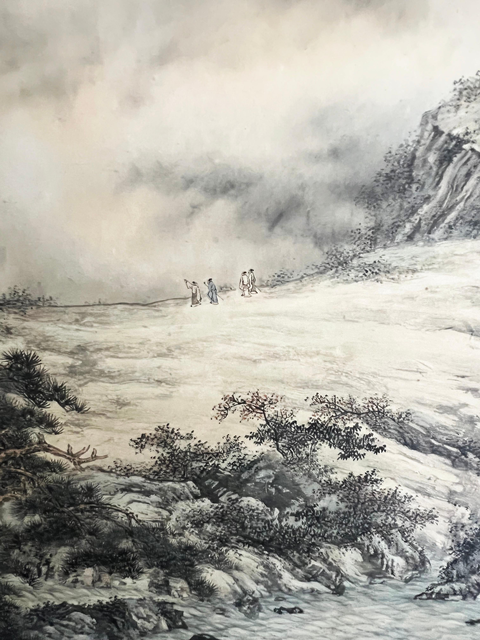 古玩字畫山水真品鑒賞圖