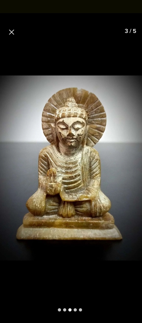 古玩玉器石雕佛像真品鑒賞圖